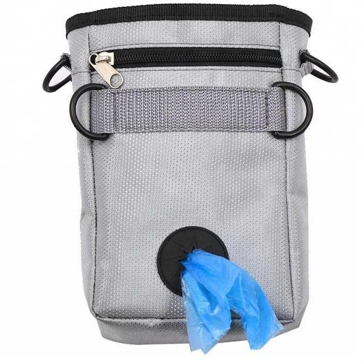 Amazon hot selling outdoor easily carries training pet dog treat pouch