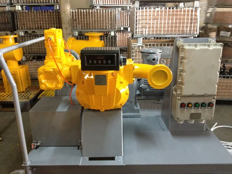 
Bestfueling PD flow meter rotary vane pump assembled mobile bulk fuel dispenser unit 