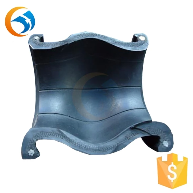 din pn6 flange concentric reducing rubber joint