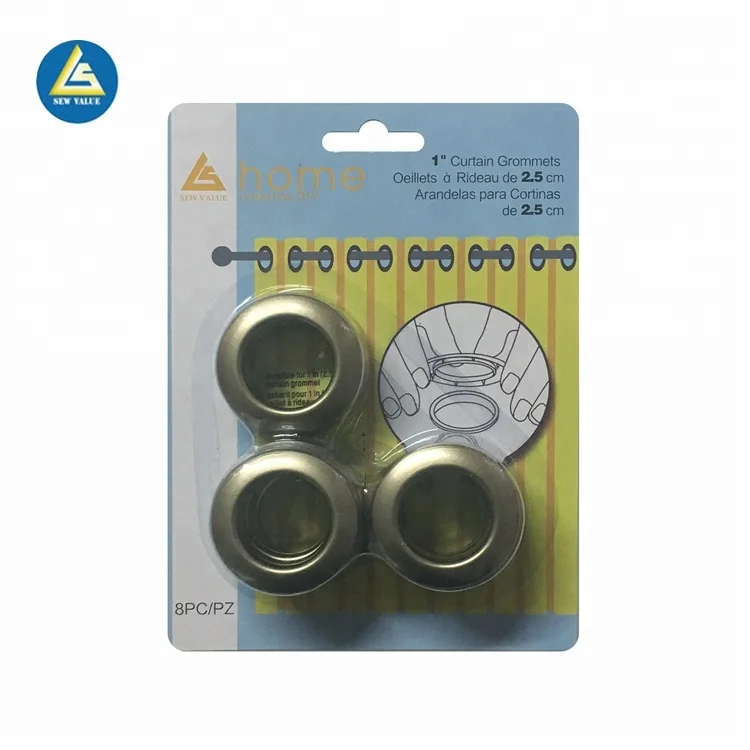 25mm metal grommets eyelet ring for curtain
