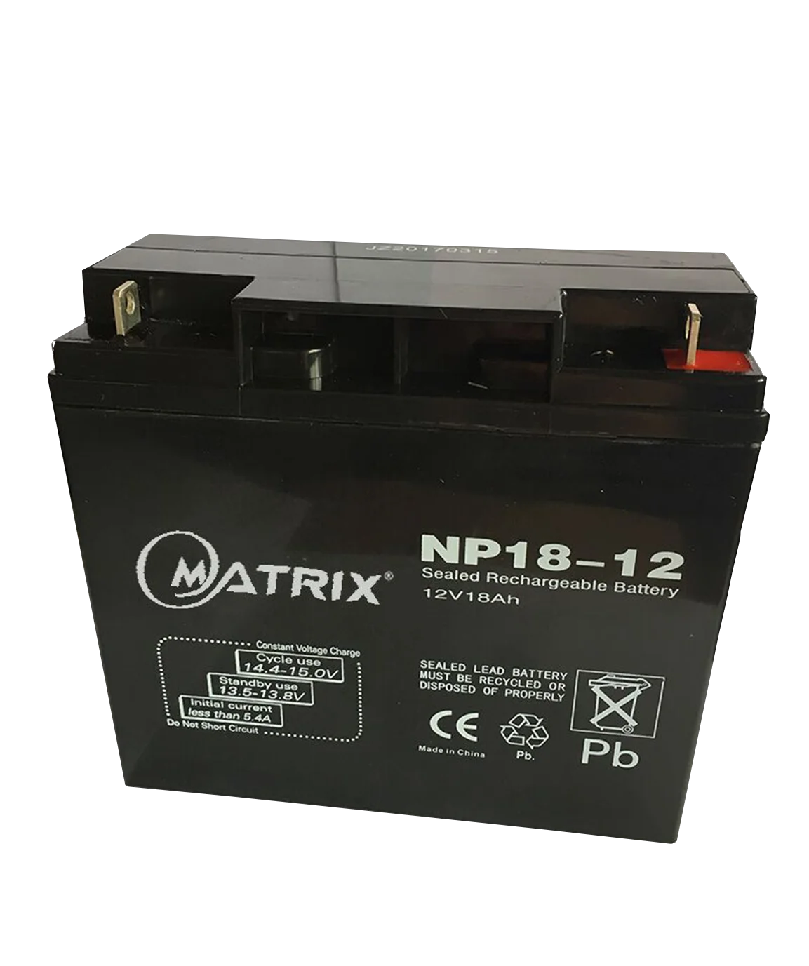 
Matrix supply good price rechargeable 12v 18ah 20hr battery price 