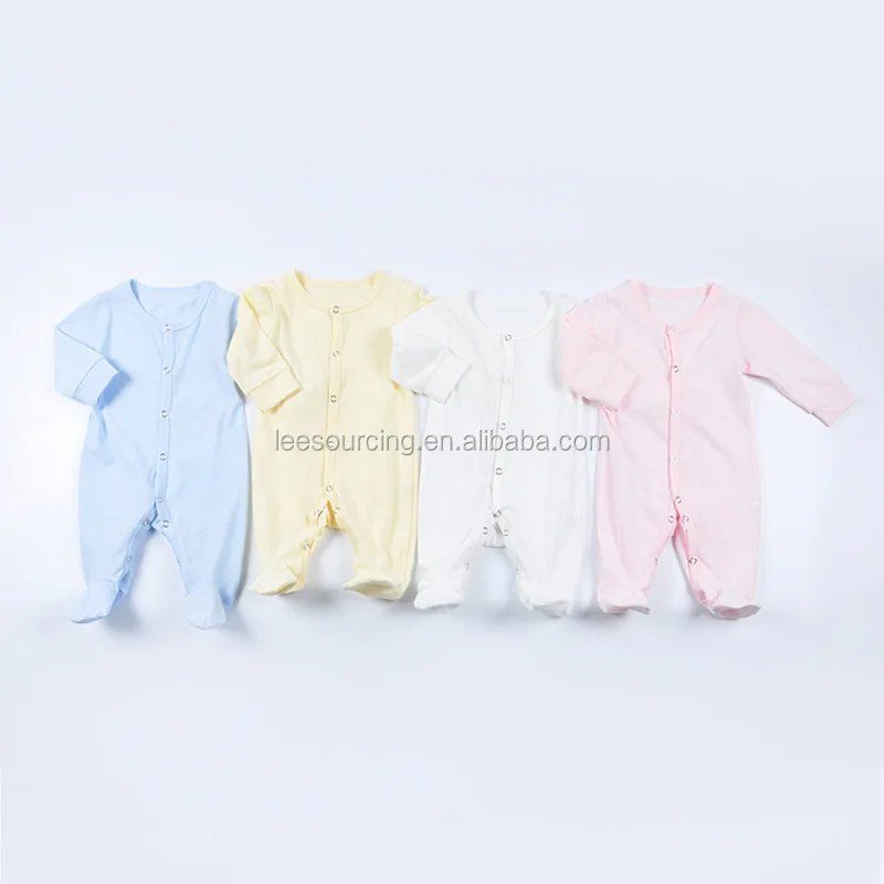 Wholesale candy color baby jumpsuit newborn baby clothes