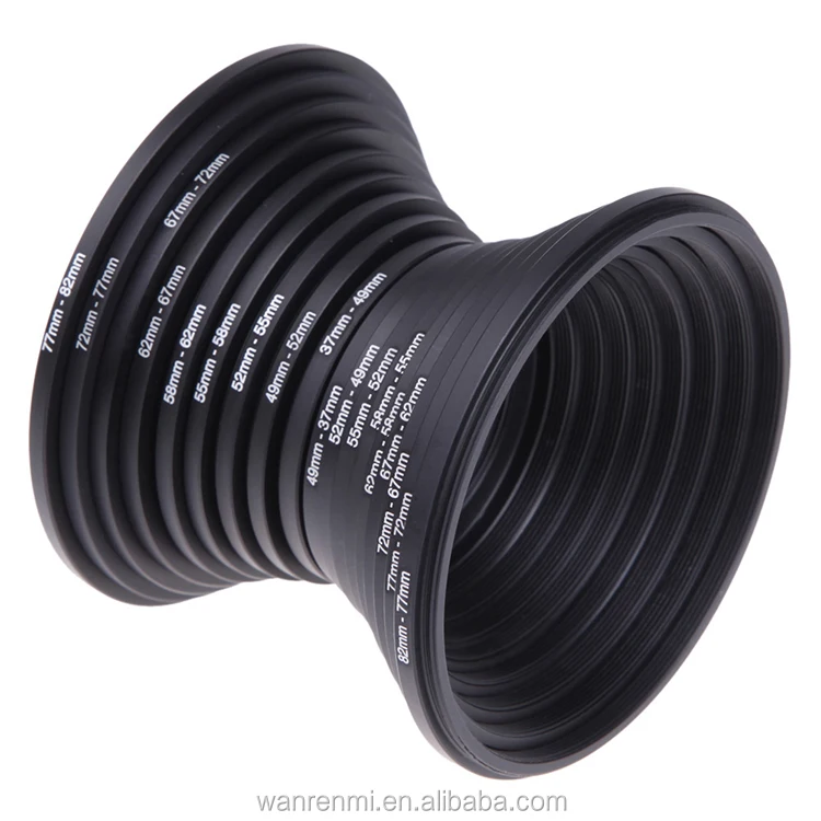 
25-37mm Universal aluminum Step Up Adapter Ring Camera Lens Ring for camera filter 