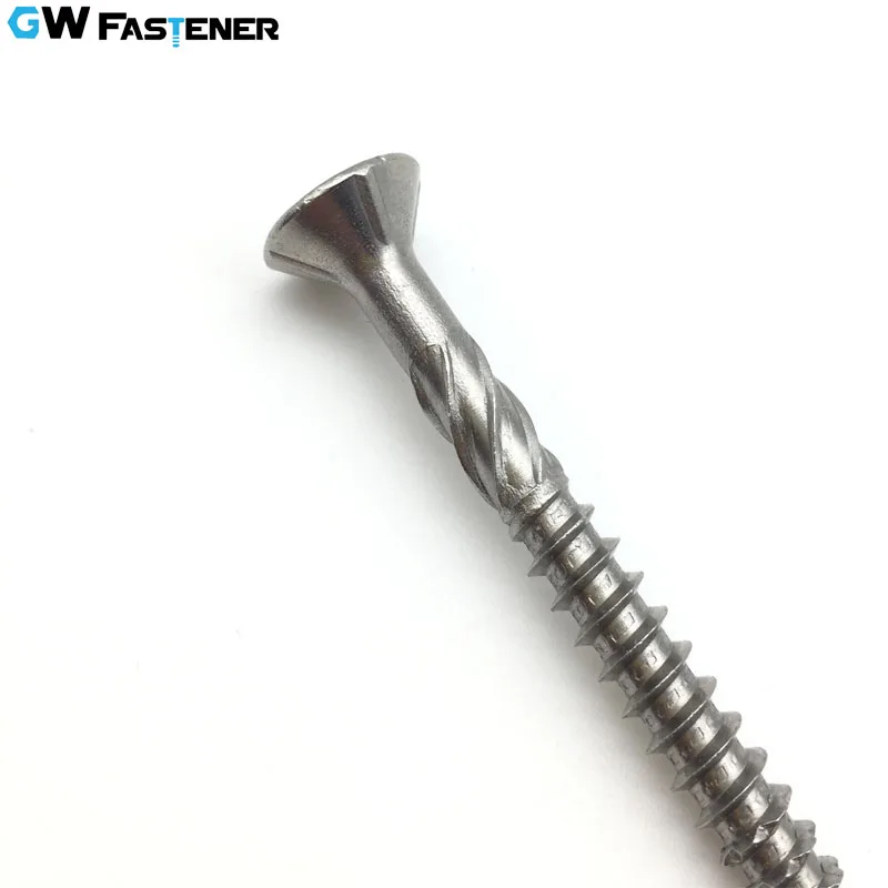 Винты для настила под дерево Torx/Star Drive из нержавеющей стали 304 316 типа