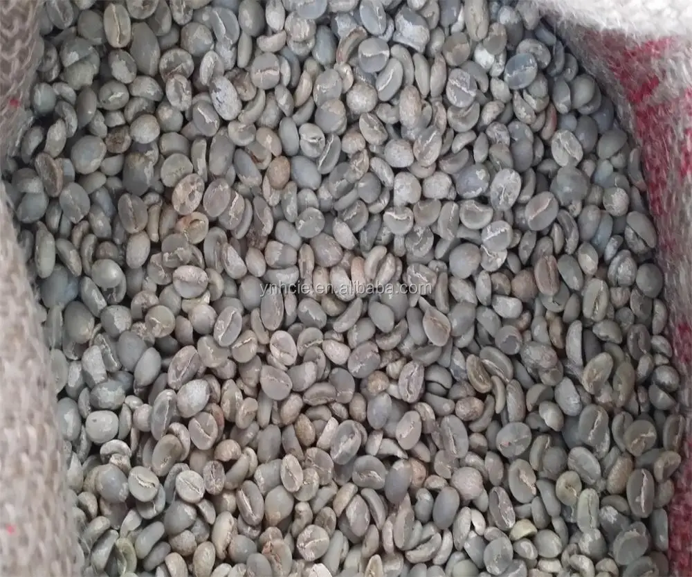 
Chinese raw green coffee beans,100% arabica type, screen 15-16,coffee factory 