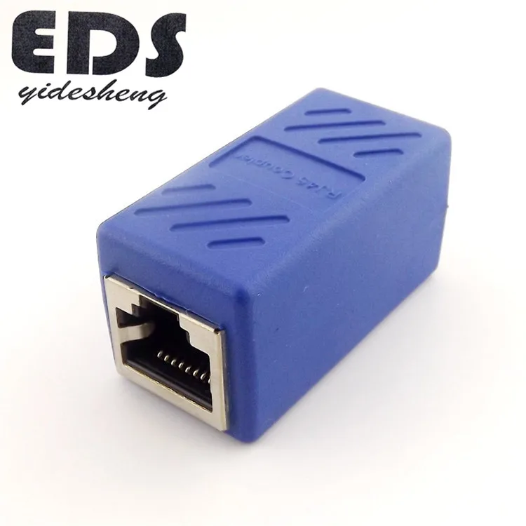 
Wholesale hot sale RJ-45 female to female network LAN coupler expander connector adapter 