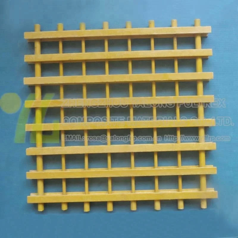 Pultruded FRP grating fiberglass support flooring grate for goat farm equipment, high strength durable fiberglass grating