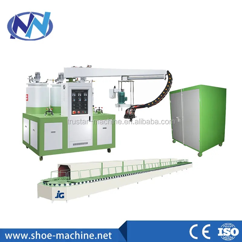 Full Automatic PU Shoe (Sole) machine For Crocs Slippers