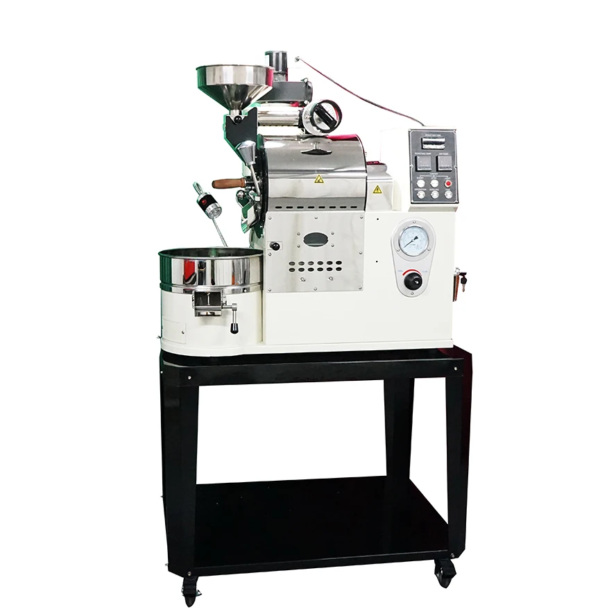 
1KG Gas Type Commercial Coffee Bean Roaster For Sale 