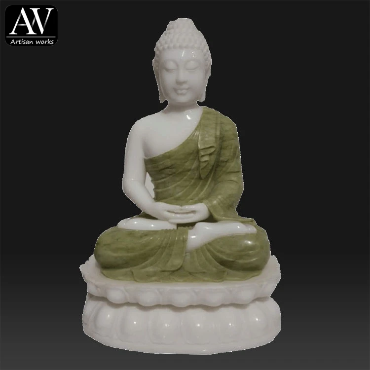 Natural garden stone large life size kwan yin statue