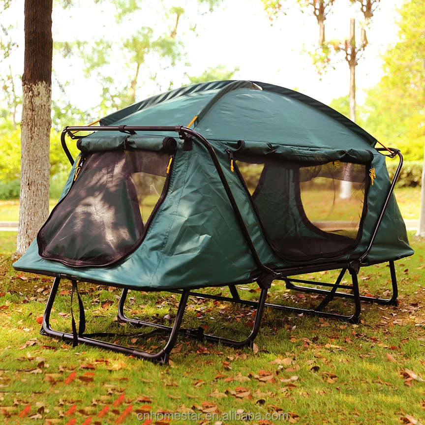 Eco-friendly Portable Lightweight 12 men fabric double swag camping tent