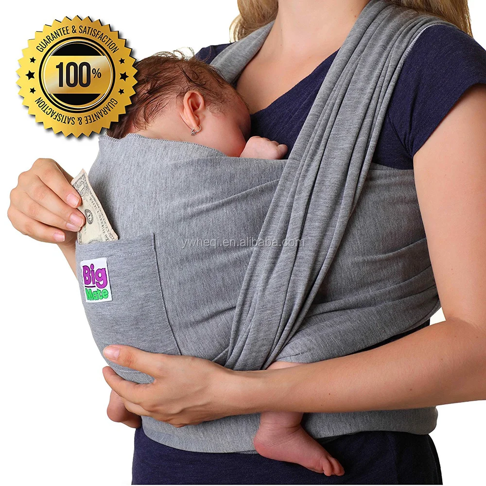 Chinese factory wholesale baby wrap sling with custom logo services