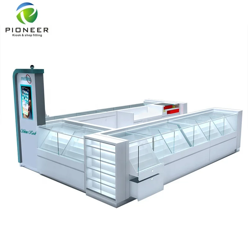 
Pioneer Mobile Retail Kiosk Shop Fitting Furniture Design For Mobile Phone Shop 