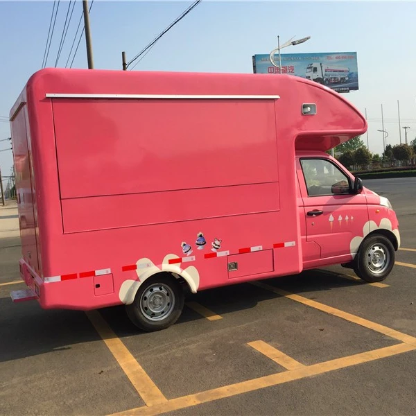 
Gasoline engine Fully-functional fast food truck with Air conditional 