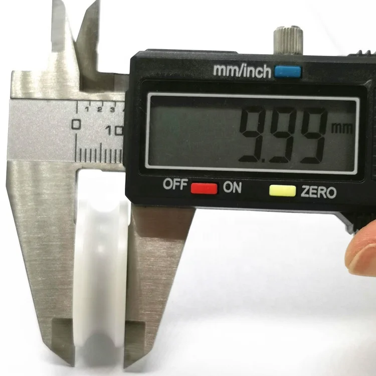 8x30x10 мм нейлоновый пластиковый ролик U-образный направляющий ролик с подшипником 608 для раздвижной двери