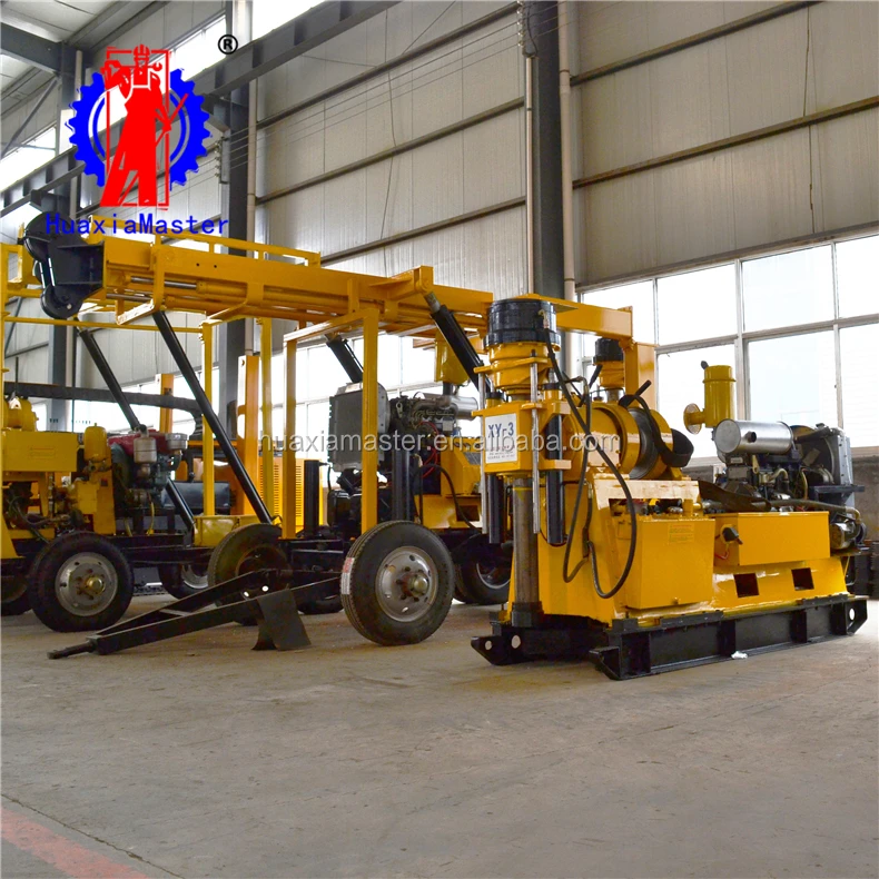 Cost-effective XY-3 water well auger drill / oil drilling rig / bore well drilling machine price
