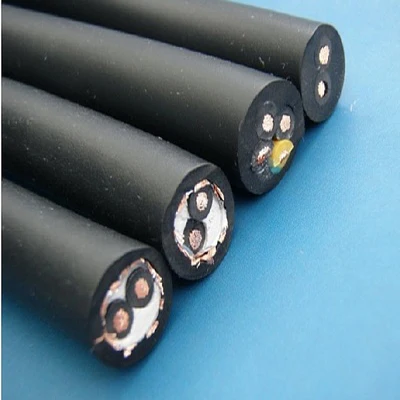 Enamelled copper wire rubber cable oil resistant wire used for oil field harmonized cable Romania Russia Tanzania