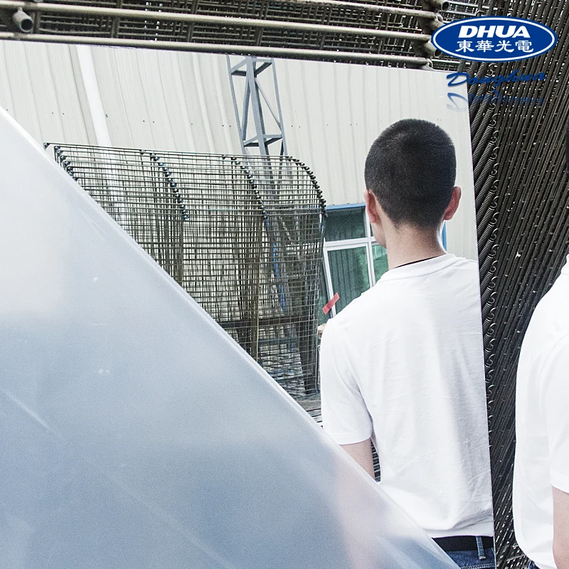 Unbreakable plastic mirror sheet in pmma material