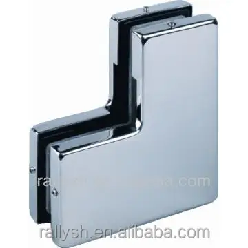
flexible glass door patch fitting for frameless glass door 