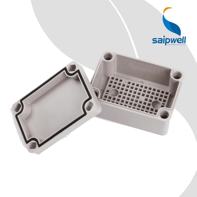 АБС-пластик распределительная коробка с пластиной DS-AG-0609 65*95*55 мм Saip Saipwell IP65 водонепроницаемый электрон случаев заболевания