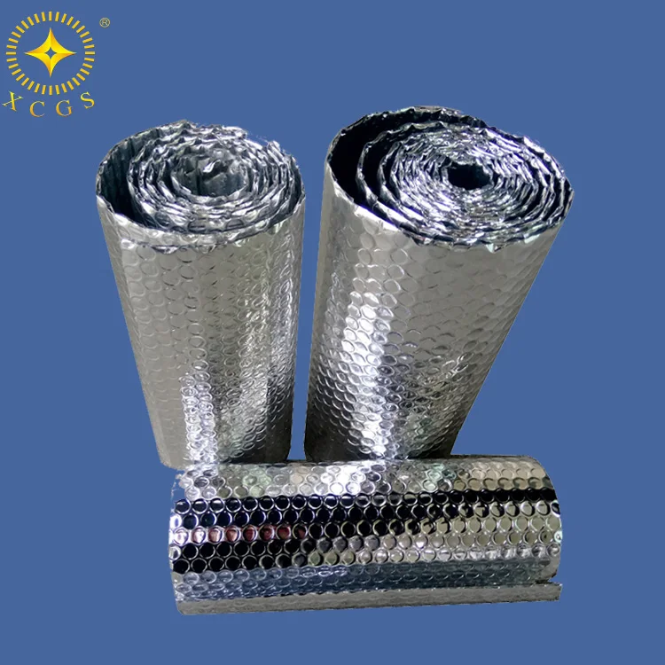 Home Thermal Insulation Pipe Fireproof Bubble Foil Insulation