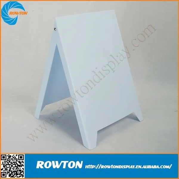 Portable outdoor plastic advertising board a frame signs