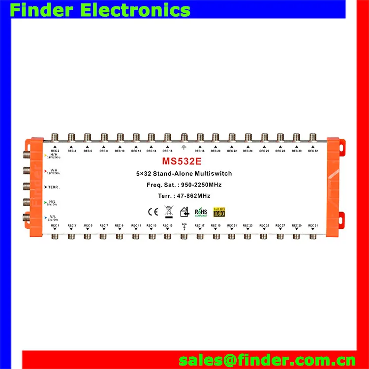 SMATV System satellite 5x32 multiswitch
