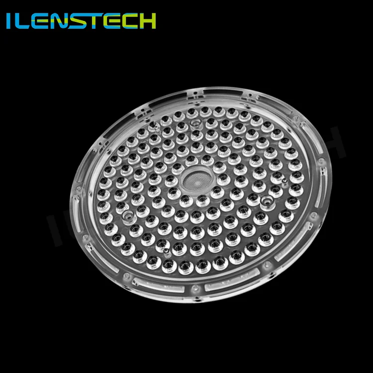 60 degree circular array led lens ufo led lens for smd 3030