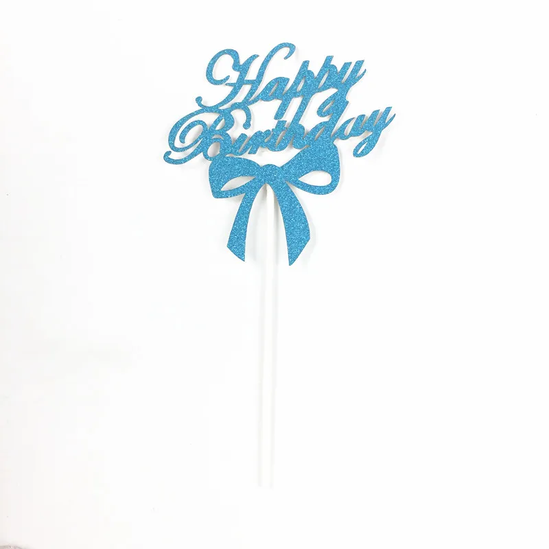 
Multiple Colour Happy Birthday Cake Topper party decoration supplies 