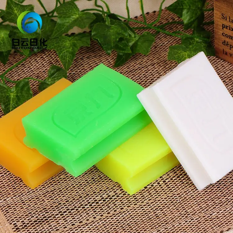 Reebay OEM Different  Color 4pcs per package Top Quality High Foam Clothes Washing Laundry Soap Bar