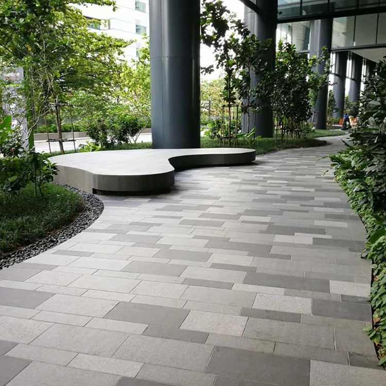 
Singapore Mapletree Business City Plaza Absolute Black Granite Project 