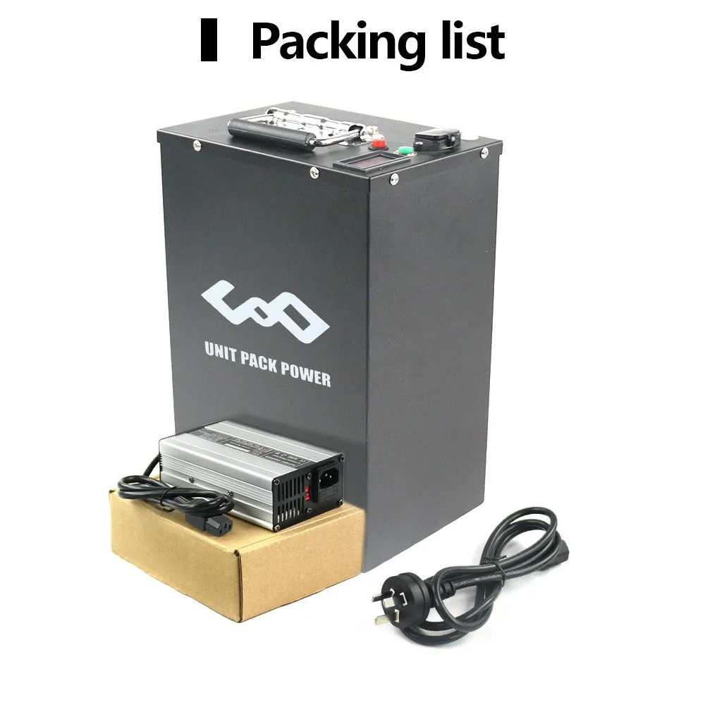  Аккумуляторная батарея для электровелосипеда 72 в 30ач 40ач 18650 литий-ионный аккумулятор 50ач