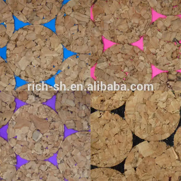 Rq-zh24 коёа pu пробки для украшения обуви из шанхая поставщиком