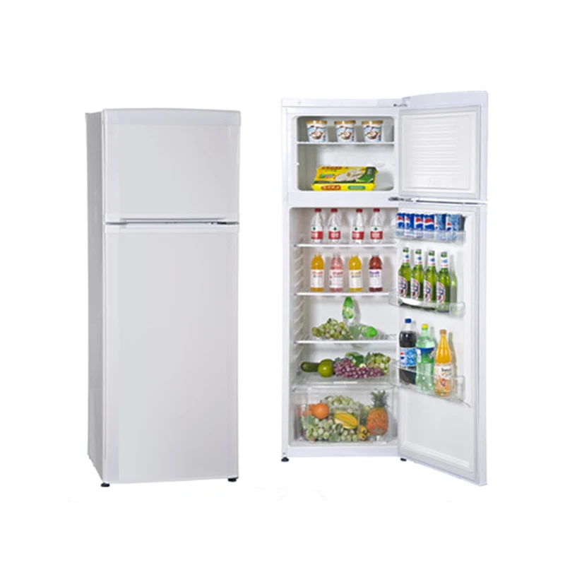 350L used double door refrigerator with cheap price