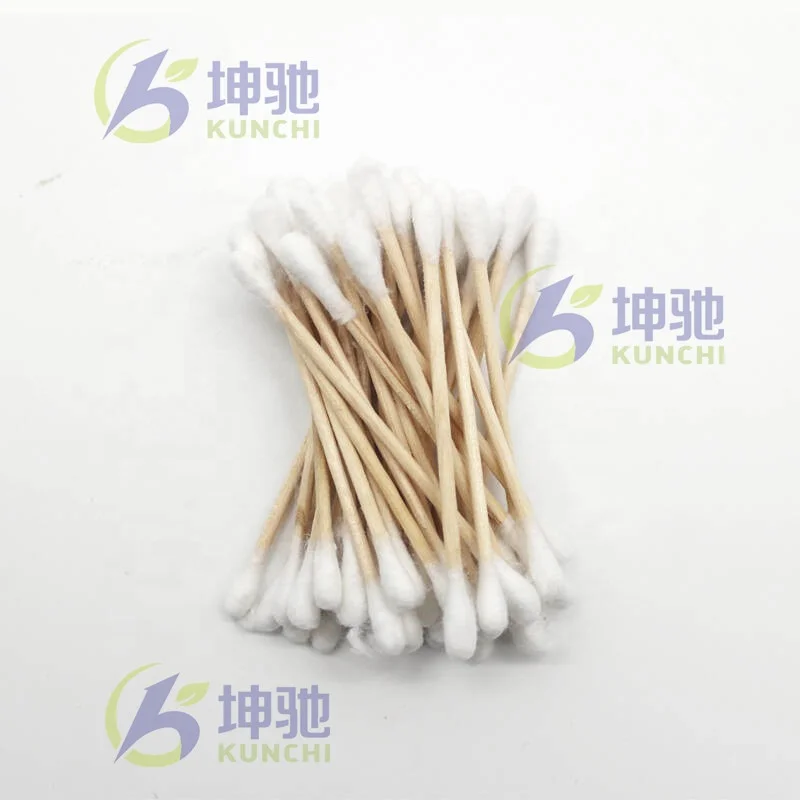 High capacity automatic cotton swab maker making machine  / cotton buds production line with high speed supplied by KUNCHI