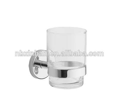 New mordern bathroom wall fitting accessories chrome plating brass tumbler holder