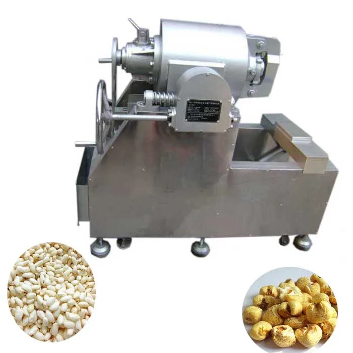 Commerical Rice Candy Ball Machine|Puffed Rice Candy Bar Production Line|Rice Candy Making/Forming Machine