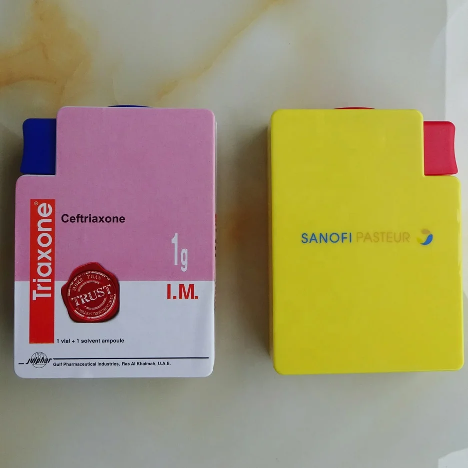 plastic medical syringe needle safety waste box