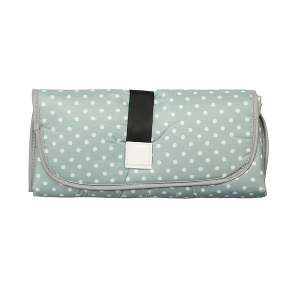 Baby Changing Mat Station for Girls and Boys Portable Diaper Changing Pad with Pockets