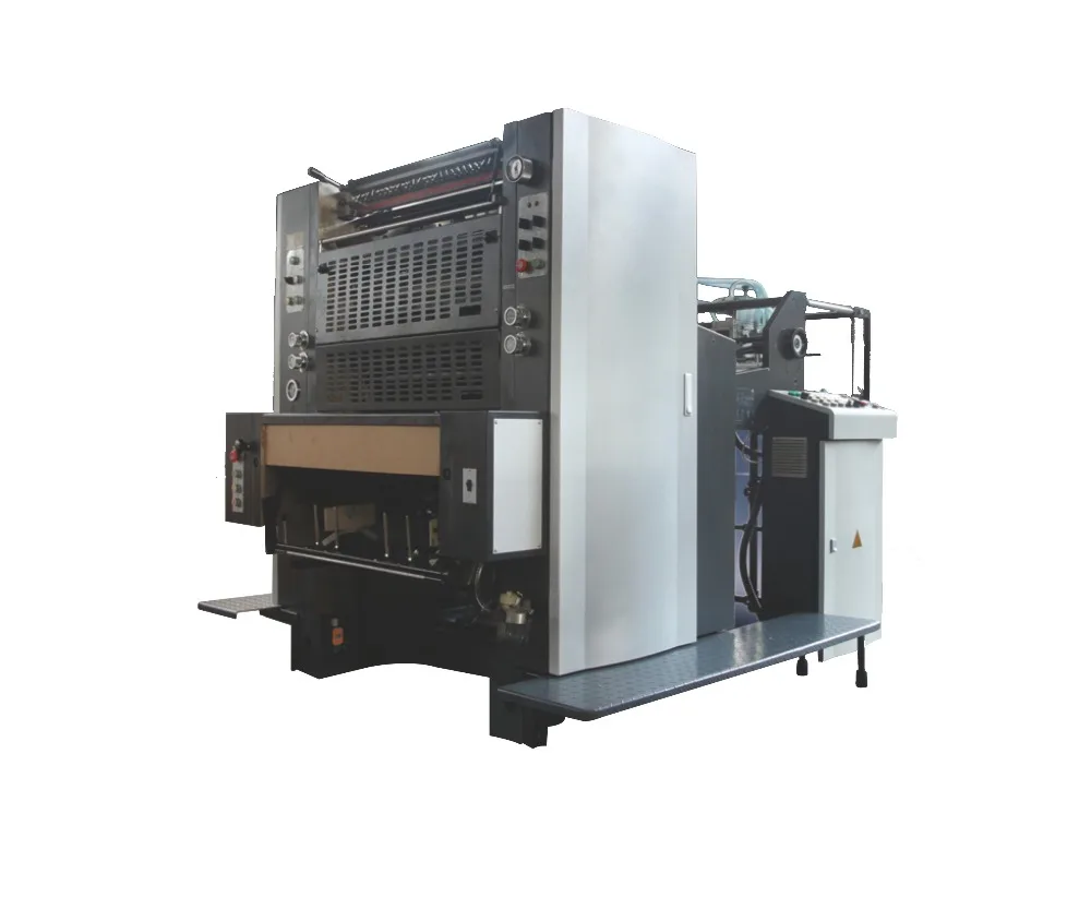 Offset Printing Machine PRY-1660E Automatic Industrial One Color Offset Printer Single Color Printing Shops Flatbed Printer CE