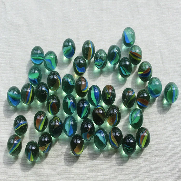 
Solid colored round clear marble glass ball marbles 