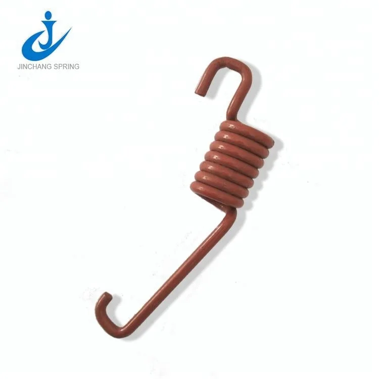 High precision long constant force extension spring with hooks