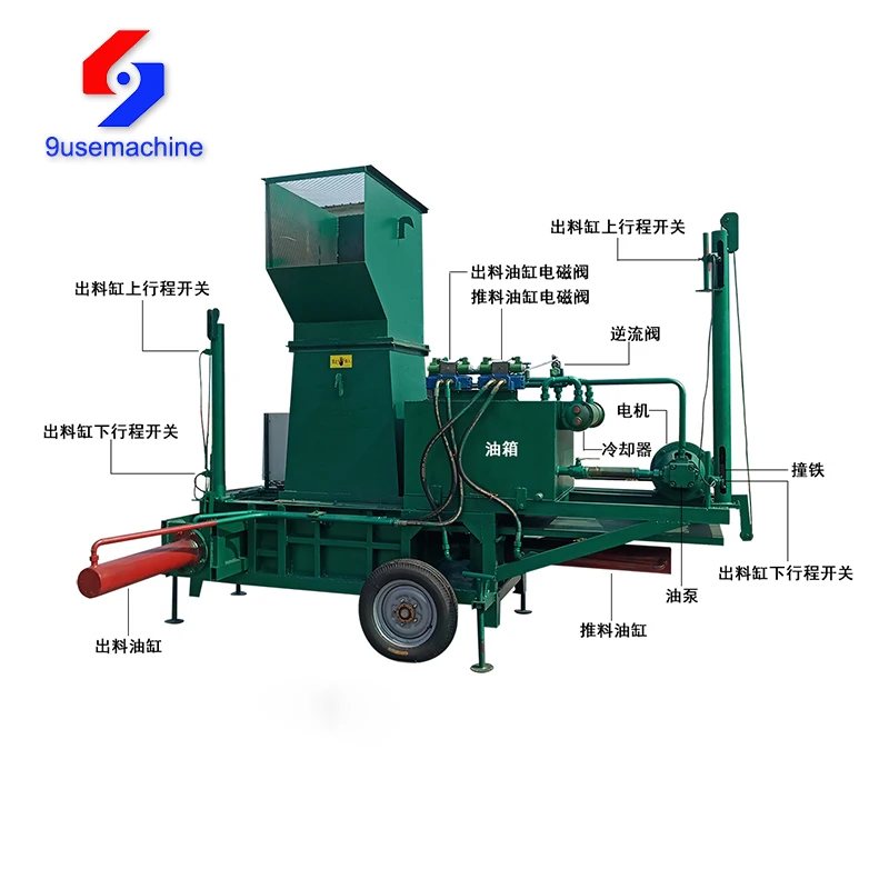 China Hot Sale Professional hay and straw baler machine