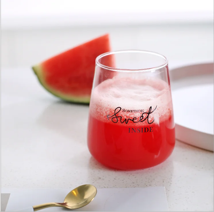 300ml Juice cup glasses drinking tumbler glass water glass cup
