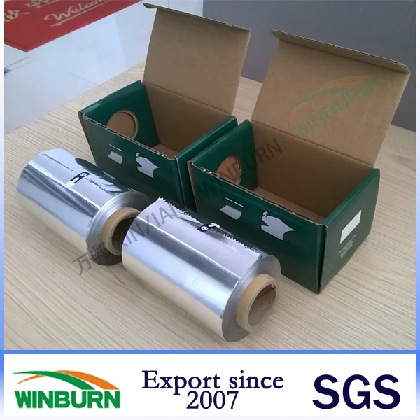 Highlighting aluminium  hairdressing Foil for salon hair beauty