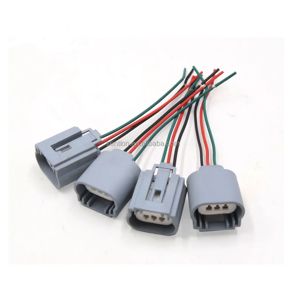 High quality H13 Light Lamp Bulb Extension Wire Harness Socket Connector Adapter for Car