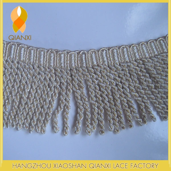 9 см Смешанные цвета витая веревка занавеска кисточка отделка бахромой