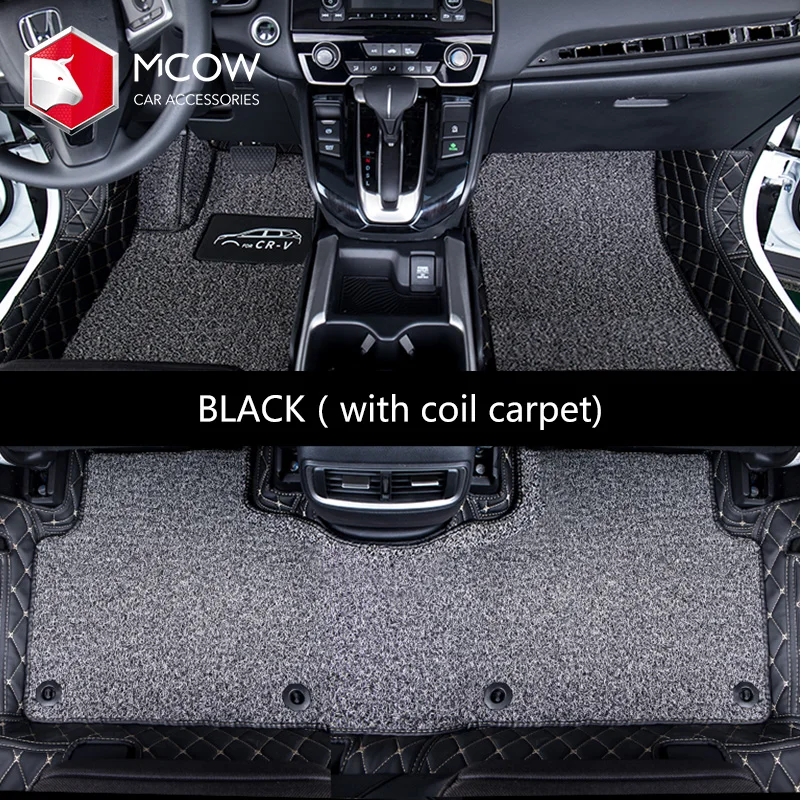 
Amazon Custom Fit Luxury XPE Leather Car Floor Mats 5D Non-Slip Waterproof Mat Use For Special Car 