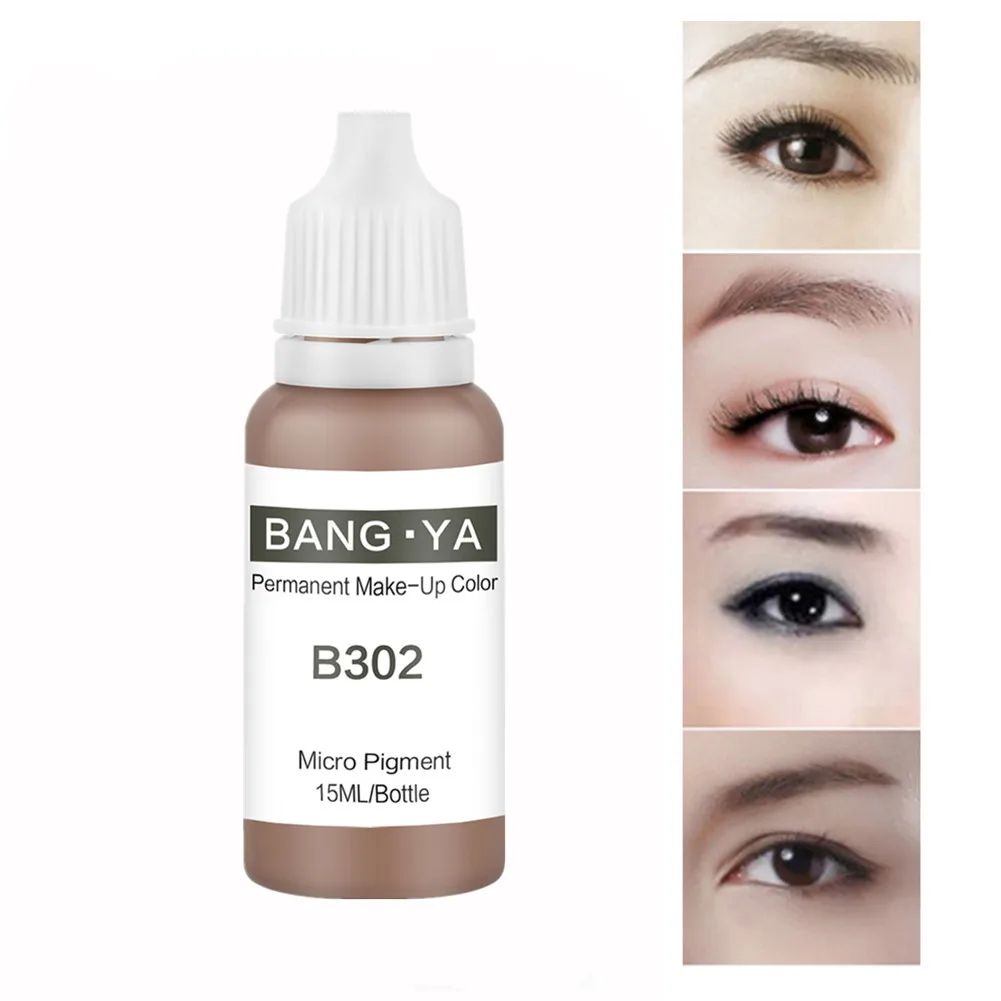 Free Sample Eyebrow Embroidery Microblading Ink Pigment For Tattoo Machine & Manual Pen