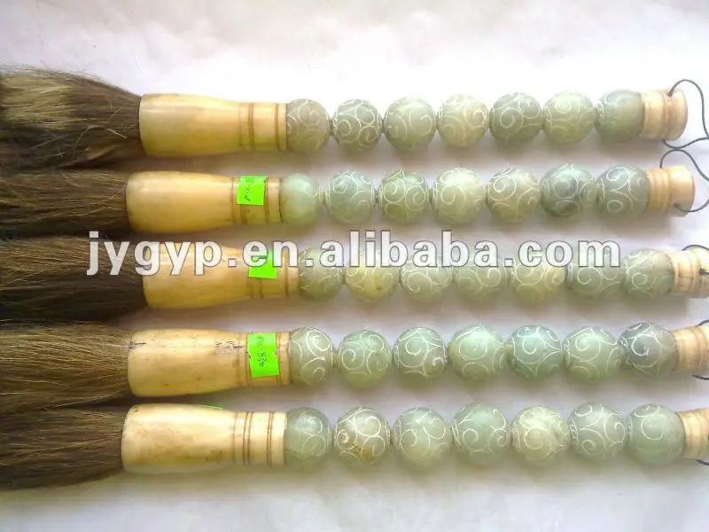 chinese calligraphy brush decorative chinese brushes jade chinese brush